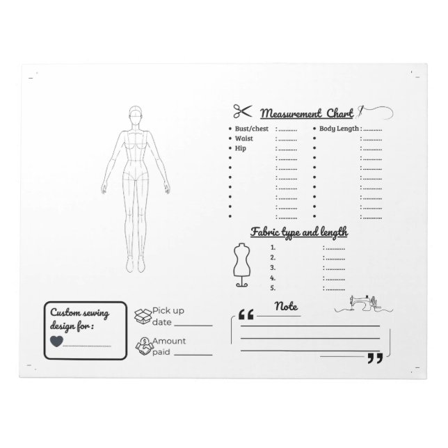 Planerings- och mätningsspårare för utsäde anteckningsblock (Framsida)