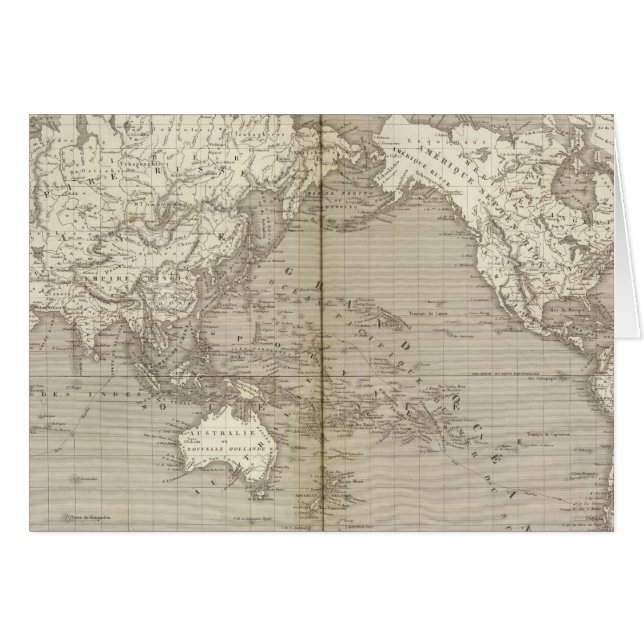 Planeringsdiagram över solsystem hälsningskort (Framsidan Horizontal)
