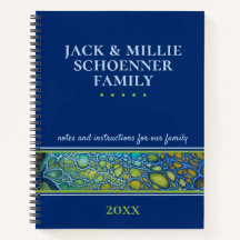 Planeringsinstruktioner för Modern Blue Family God