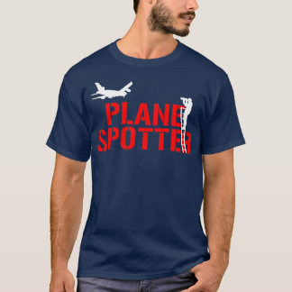 Planespotter Flygplan Spotter & Spotting Fläkt fly T Shirt