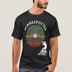 Planespotter Pilot Aircraft Wating Airline 1 T Shirt