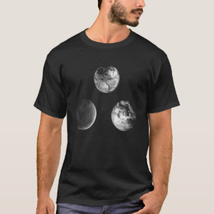 Planet Aesthetic Minimal Solar System Power Univer T Shirt
