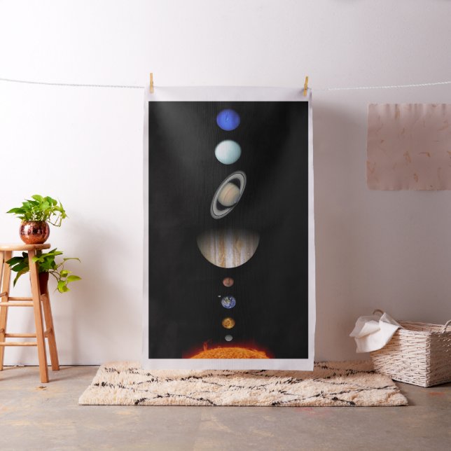 PLANET AV de beställnings- polyestergårdarna för Tyg (In Situ)