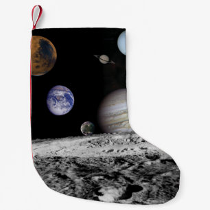 Planet av det sol- systemet liten julstrumpa