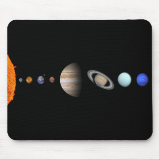 PLANET AV det SOL- SYSTEMET Mousepad Musmatta