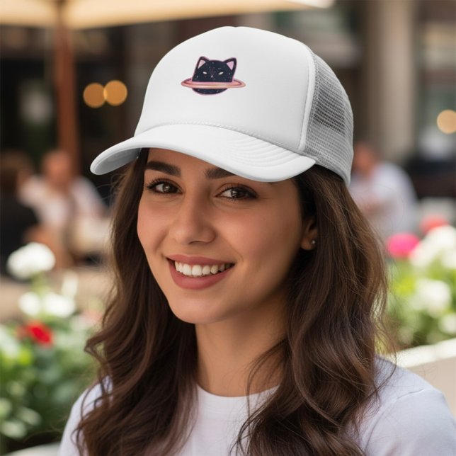 Planet Cat Truckerkeps (Skapare uppladdad)