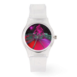 Planet Chlorboniev Rosa Armbandsur