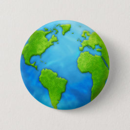Planet Earth Badge Knapp