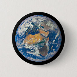 Planet Earth - Blue Marble (Europa och Afrika) Knapp