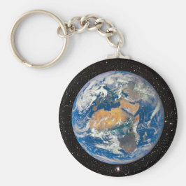 Planet Earth - Blue Marble (Europa och Afrika) Nyckelring