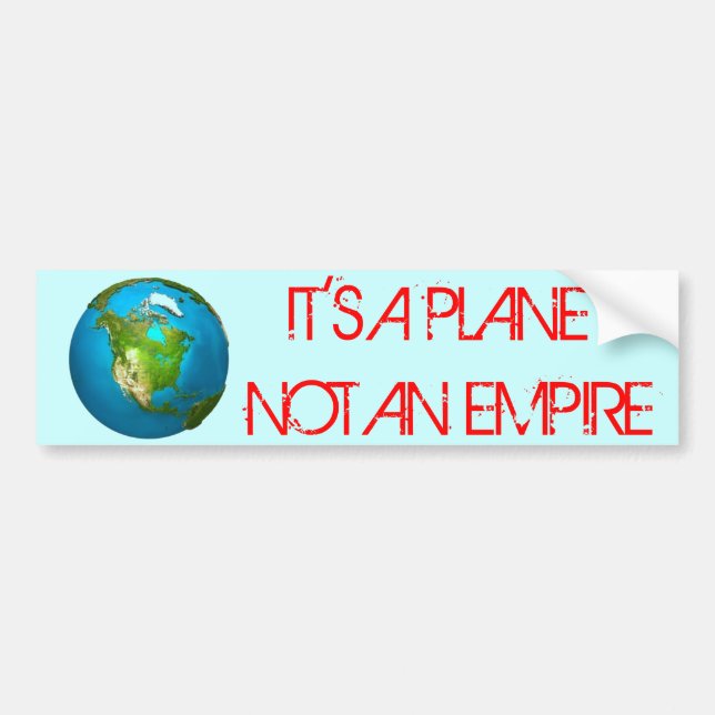 PLANET EARTH - Bumper Sticker Bildekal (Framsidan)