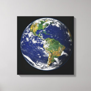 Planet Earth Canvastryck