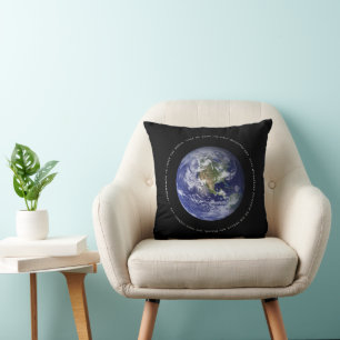 Planet Earth - Christian John 3:16 Jesus Gud Kudde