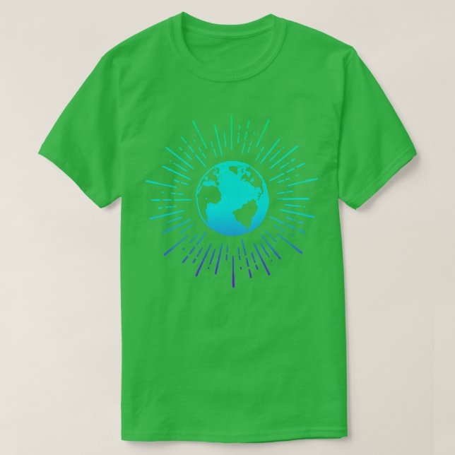 Planet Earth Firande T Shirt (Design framsida)
