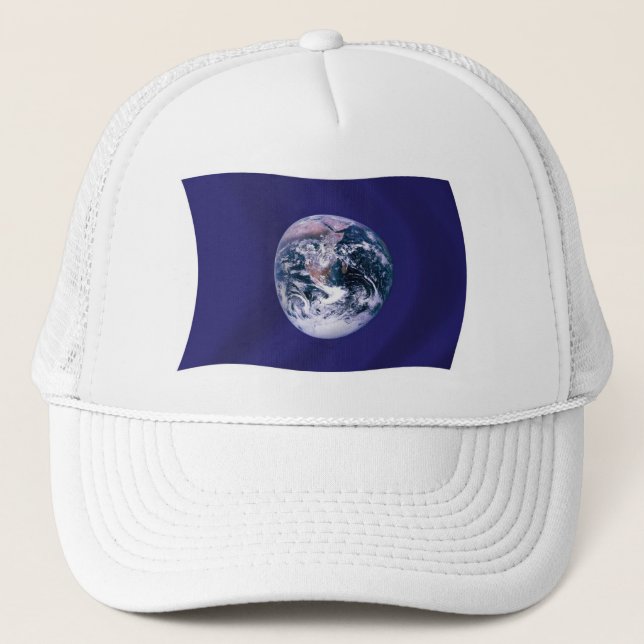 Planet Earth Flagga Hat Keps (Framsida)