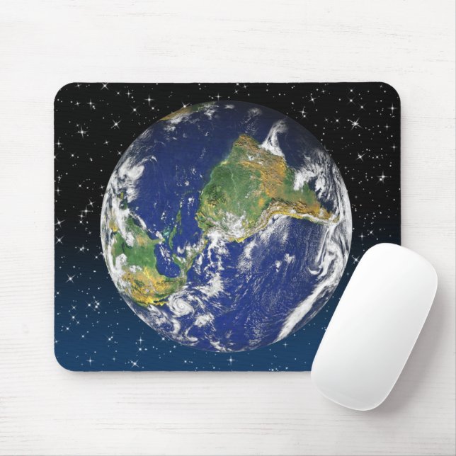 Planet Earth i Rymden Musmatta (Med mus)