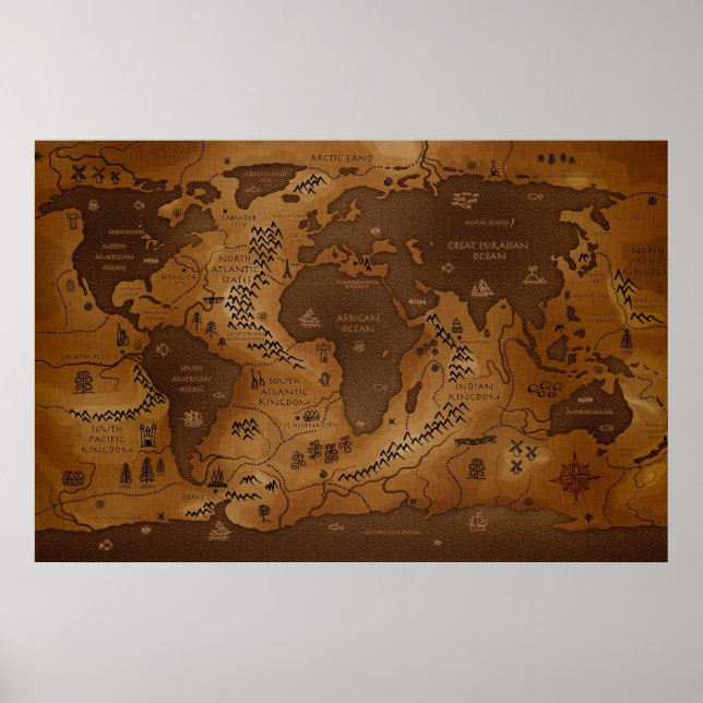 Planet Earth-Inversed Poster (Framsidan)