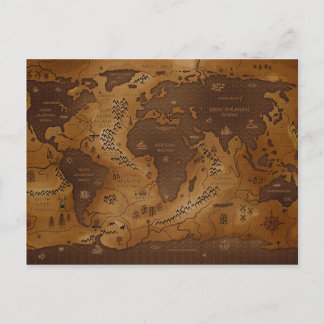 Planet Earth-Inversed Vykort