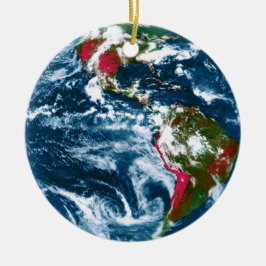 Planet Earth Jul Ornament