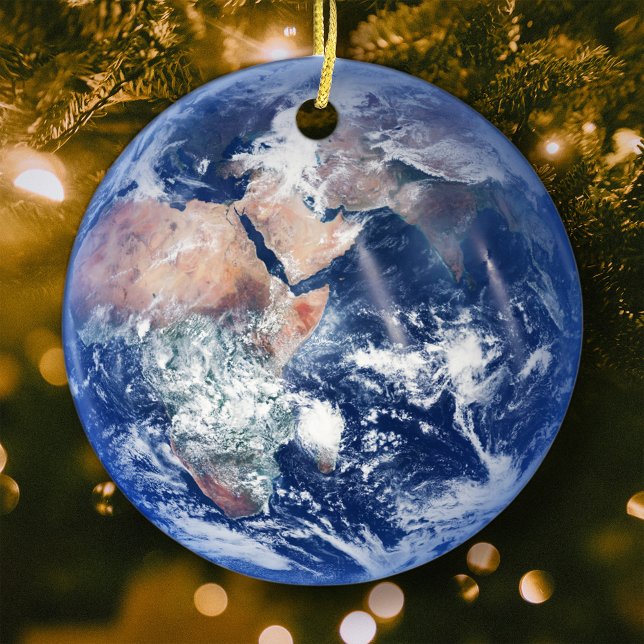 Planet Earth Julgran Julgransprydnad Keramik (Skapare uppladdad)