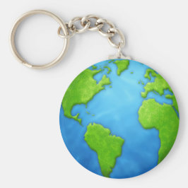 Planet Earth Keychain Nyckelring