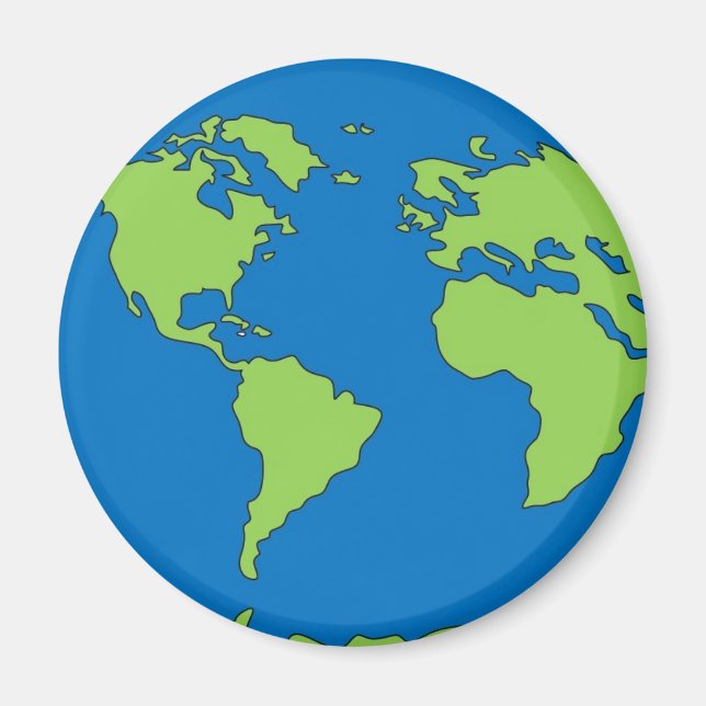 Planet Earth Magnet (Framsidan)