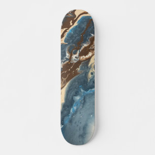 Planet Earth Mini Skateboard Bräda 18,5 Cm
