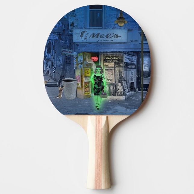 Planet Earth, Promised Land? Pingisracket (Framsidan)