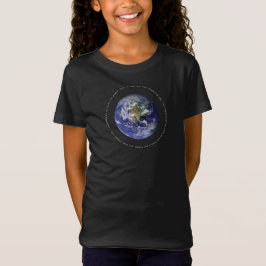 Planet Earth Space - Christian John 3:16 Religion T Shirt