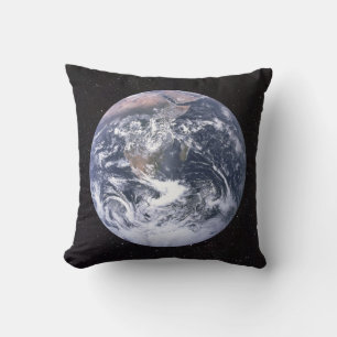 Planet Earth Starry Himlar Kudde