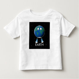 Planet Earth & Stars T Shirt