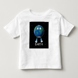 Planet Earth & Stars T Shirt