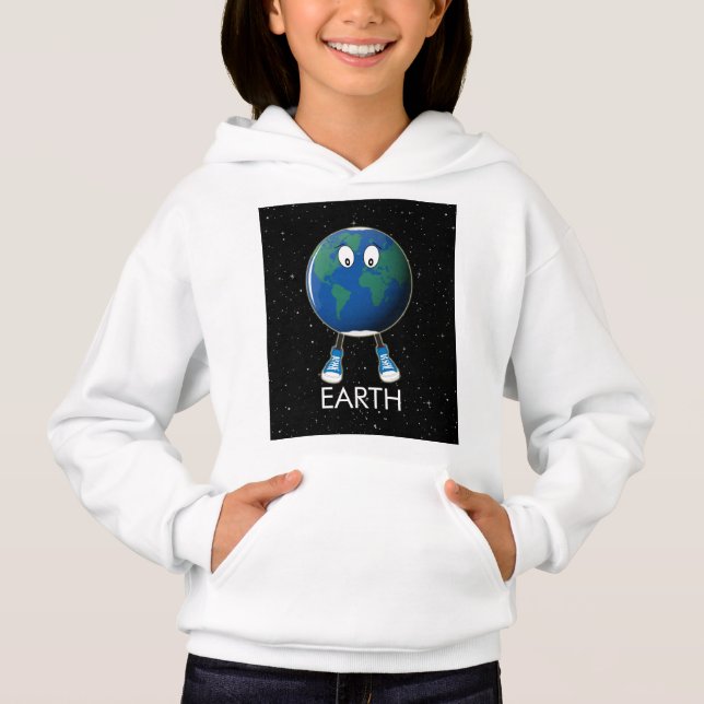Planet Earth & Stars T Shirt (Framsida)