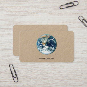 Planet Earth Visitkort