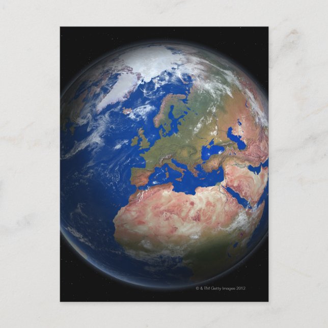 Planet Earth Vykort (Framsida)