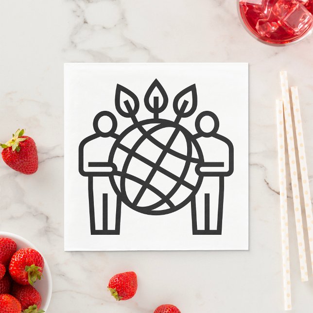 Planet Ecosystem Pappersservett (Skapare uppladdad)