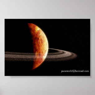 Planet - efterapa Geonosis Poster