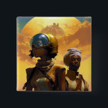Planet Explorers Afrofuturistic Science fiction<br><div class="desc">Fantasy Art products by The Lunarium.</div>