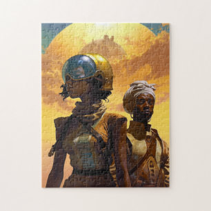 Planet Explorers Afrofuturistic Science fiction Pussel