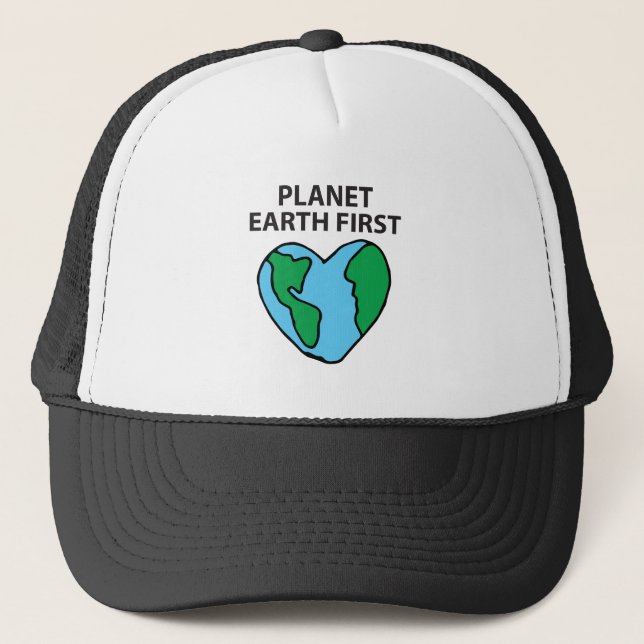 Planet First Ecogood Icon Lycklig Earth Clipart Keps (Framsida)
