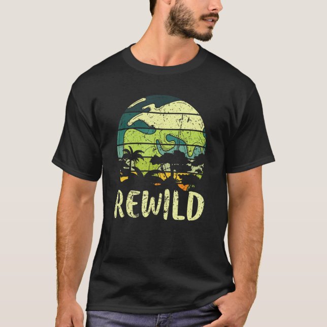 Planet för bevarande av den vilda Sparan, World Ea T Shirt (Framsida)