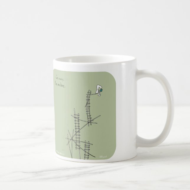 Planet för HP5006 "Harolds" går bort mig Kaffemugg (Höger)