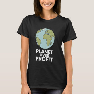 Planet Före Profit Återvinn Spara Miljön Ea T Shirt