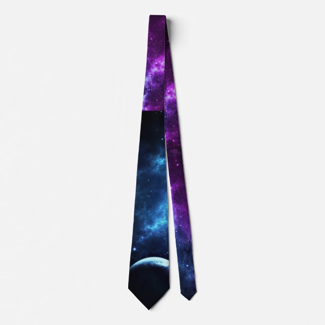 Planet Galaxy Neck Tie Slips (Framsida)