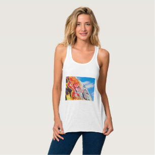 planet graffiti linne med racerback 