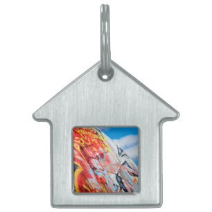 planet graffiti namnbricka husdjur