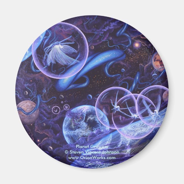 Planet Growers, Planet Growers Steven Vincent... Magnet (Framsidan)