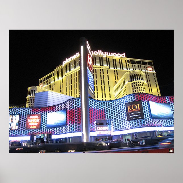 Planet Hollywood Las Vegas Photo Poster (Framsidan)