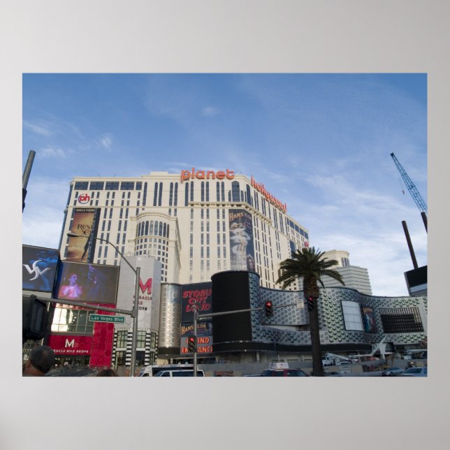 Planet Hollywood Las Vegas Photo Poster Skriv ut (Framsidan)