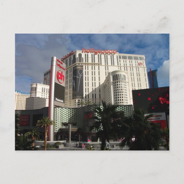 Planet Hollywood Las Vegas Postcard Vykort (Framsida)